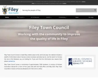 Fileytowncouncil.co.uk(Filey Town Council) Screenshot