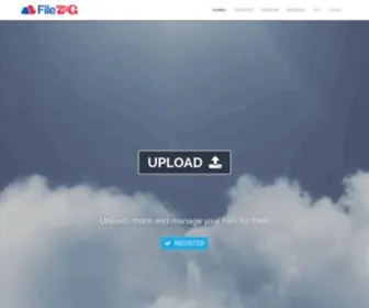 Filezog.com(Upload Files) Screenshot