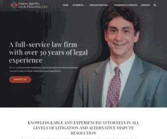 Filflaw.com(Fasano, Ippolito, Lee & Florentine, LLC) Screenshot