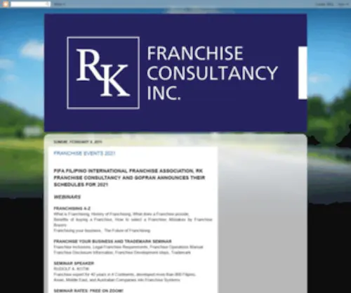Filfranchise.com(PHILIPPINE FRANCHISE SEMINARS) Screenshot