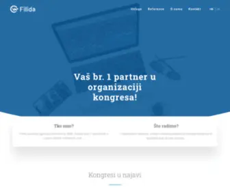 Filidatravel.hr(1 partner u organizaciji kongresa) Screenshot