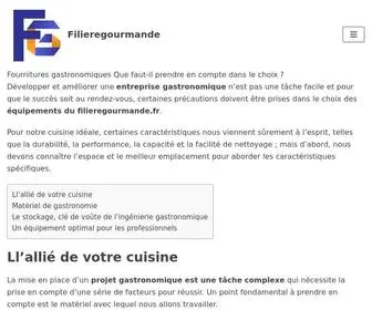 Filieregourmande.fr(FILIEREGOURMANDE【2020】) Screenshot