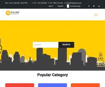Filingbazaar.com(FilingBazaar®) Screenshot