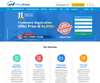 Filingpoint.com(Company Registration) Screenshot