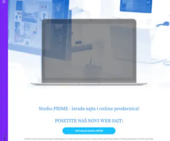 Filipfilipovic.com(Studio Prime Leskovac) Screenshot