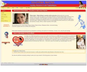 Filipinamatch.com(Filipina Dating) Screenshot