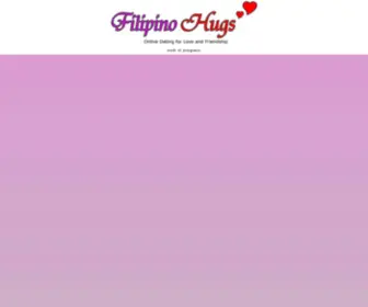 Filipinohugs.com(Filipino Dating Site) Screenshot