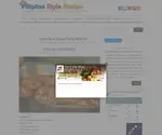 Filipinostylerecipe.com Screenshot
