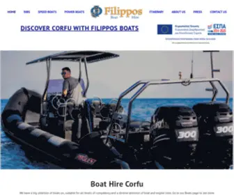 Filippos-Boats.com(Filippos Boats) Screenshot