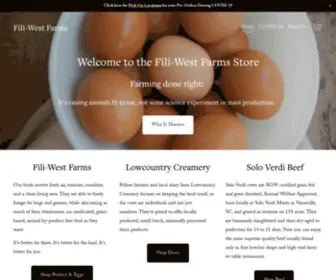 Filiwestfarms.com(Fili-West Farms) Screenshot