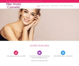 FillerWorldcosmetic.com(Dermal Fillers Online) Screenshot