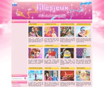 Fillesjeux.com(Jeux pour fille gratuit) Screenshot
