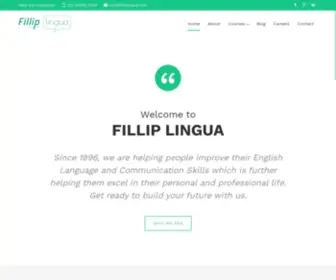 Filliplingua.com(Spoken English) Screenshot