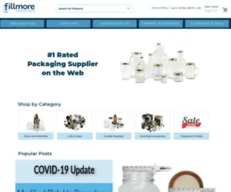 Fillmorecontainer.com(Wholesale Glass Containers) Screenshot