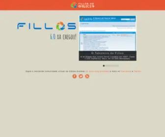 Fillos.org(Fillos de Galicia) Screenshot