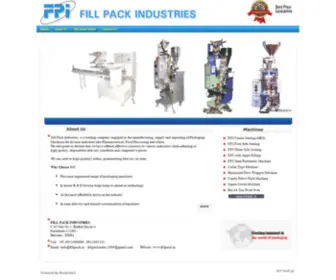 Fillpack.in(Fill Pack Industries) Screenshot