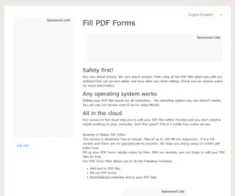Fillpdfforms.com(Fill PDF Forms) Screenshot