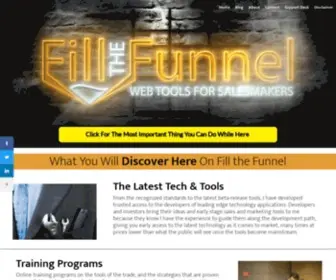 Fillthefunnel.com(WebTools for Sales) Screenshot