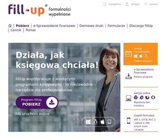 Fillup.pl(Formalności wypełnione) Screenshot