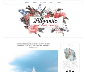 Fillyawie.com(Indonesian Lifestyle DIY Blog) Screenshot