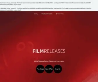 Film-Releases.com(Movie release dates at) Screenshot