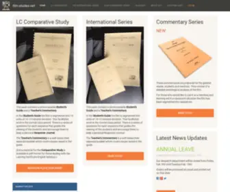 Film-Studies.net(Film study guides) Screenshot