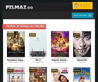 Filmai.co(Filmai internetu) Screenshot