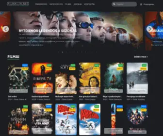 Filmai.in.net(Naujausi nemokami filmai online internetu) Screenshot
