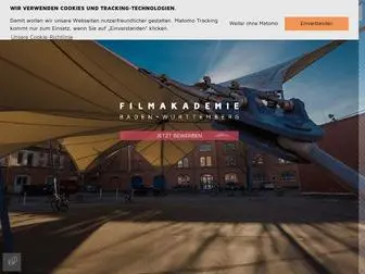 Filmakademie.de(Filmakademie Baden Württemberg GmbH) Screenshot