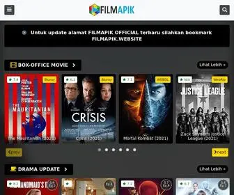 Filmapik.website(Nonton Film Streaming Movie Download Film Layarkaca21 Lk21 Dunia21 Bioskop Cinema 21 Box Office Subtitle Indonesia Gratis Online Terlengkap dan Terbaru) Screenshot