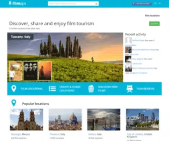 Filmaps.com(Film locations) Screenshot