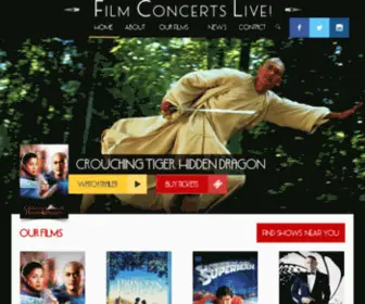 Filmconcertslive.com(Film Concerts Live) Screenshot