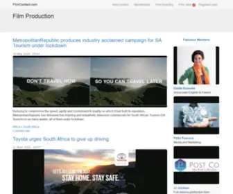 Filmcontact.com(Film Production) Screenshot