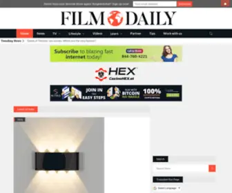Filmdaily.co(Film Daily) Screenshot