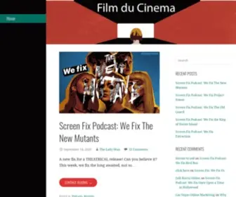 Filmducinema.com(Film Du Cinema) Screenshot