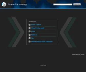 Filmenoitraduse.org(Filme online noi gratis subtitrate in limba romana) Screenshot