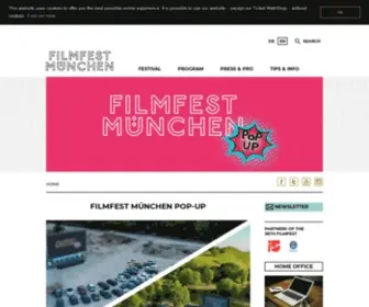 Filmfest-Muenchen.de(Filmfest München) Screenshot