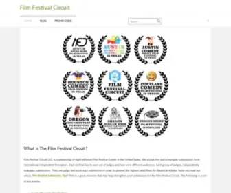 Filmfestivalcircuit.com(What is the Film Festival Circuit) Screenshot