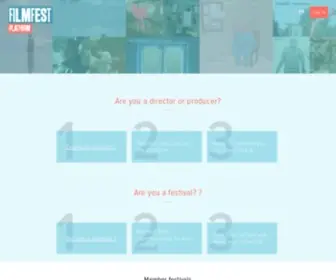 Filmfestplatform.com(FilmFest Platform) Screenshot