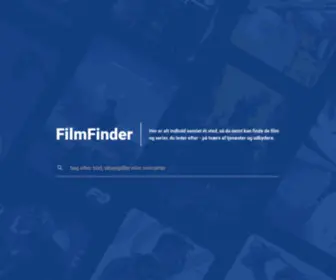 Filmfinder.dk(Film søgemaskine) Screenshot