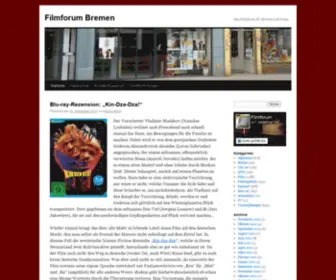 Filmforum-Bremen.de(Filmforum Bremen) Screenshot