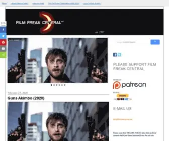 Filmfreakcentral.net(Film Freak Central) Screenshot