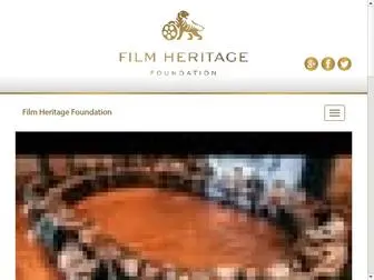 Filmheritagefoundation.co.in(Film Heritage Foundation) Screenshot