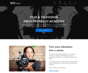 Filmindustryready.com(Film & TV Academy) Screenshot