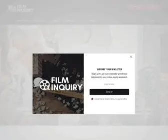 Filminquiry.com(Film Inquiry) Screenshot