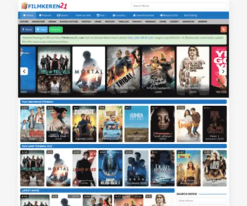 Filmkeren21.com(Nonton Film Online Streaming Movies dan Download Box Office Subtitle Indonesia) Screenshot