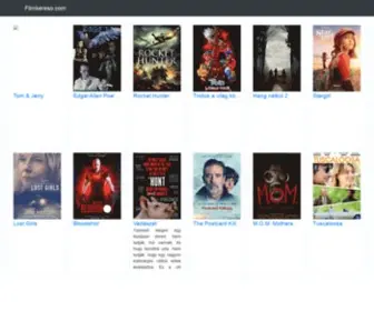 Filmkereso.com(Főoldal) Screenshot