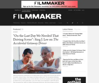 Filmmakermagazine.com(Filmmaker Magazine) Screenshot