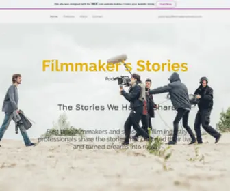 Filmmakersstories.com(Filmmaker's Stories) Screenshot