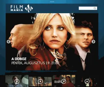 Filmmaniatv.hu(Film Mania) Screenshot